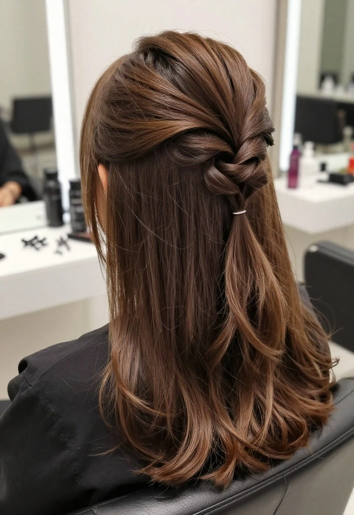 15 Celebrity Blowout Styles That'll Make You Feel Like a Supermodel (Wait Until You See #9!) - 13. The Modern Half-Up, Half-Down 1
