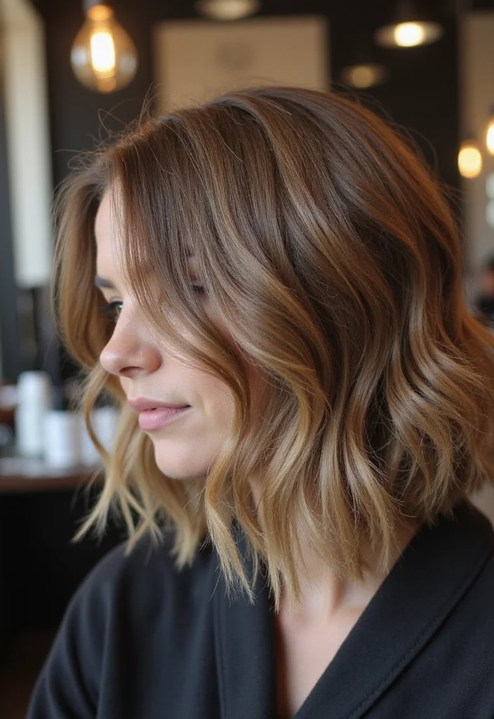 15 Celebrity Blowout Styles That'll Make You Feel Like a Supermodel (Wait Until You See #9!) - 5. The Textured Lob 1
