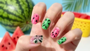 15 Fruity Watermelon Nail Art Ideas You Need to Try Right Now (Summer Vibes Only!)