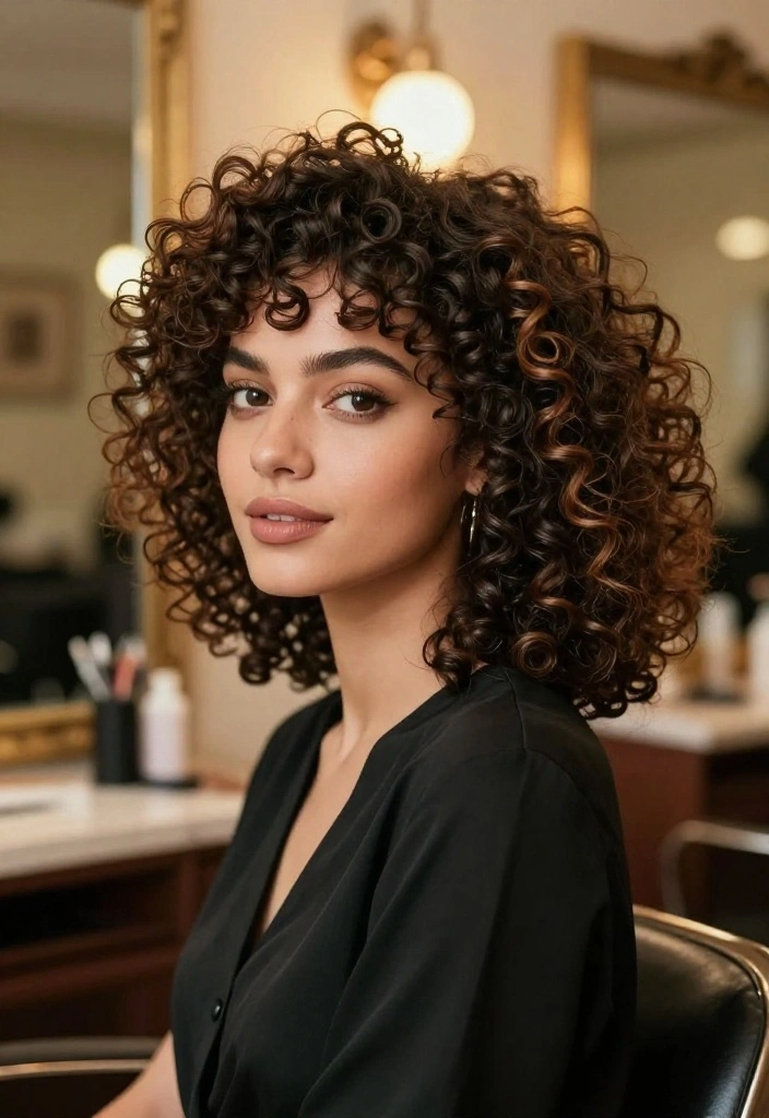 15 Glamorous Supermodel Blowout Styles to Channel Your Inner '90s Diva! - 13. The Curly Blowout 1