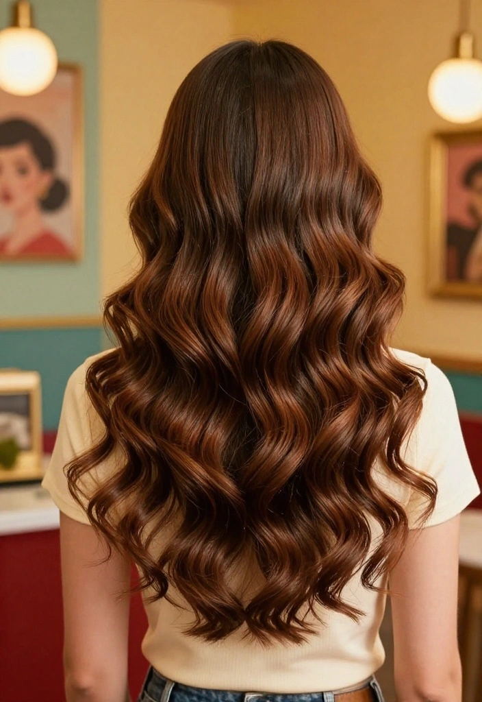 15 Glamorous Supermodel Blowout Styles to Channel Your Inner '90s Diva! - 7. The Half-Up, Half-Down Blowout 1