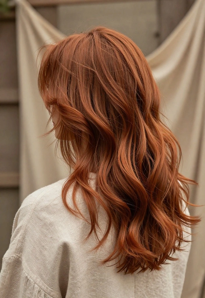 15 Stunning Copper Cinnamon Hair Color Ideas You’ll Absolutely Love! (Transform Your Look with #7!) - 13. Aged Copper Texture 1