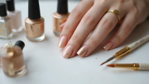 20 Stunning Thin Gold Lines Nail Ideas That'll Elevate Your Manicure Game!